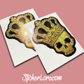 Crown Foil (2 PACK) Vinyl Sticker