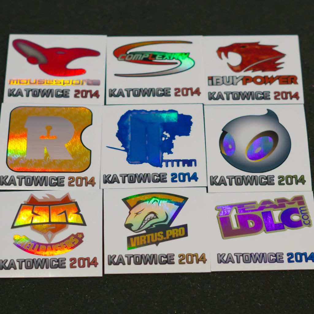Katowice 2014 (HOLO) Borderless Decals