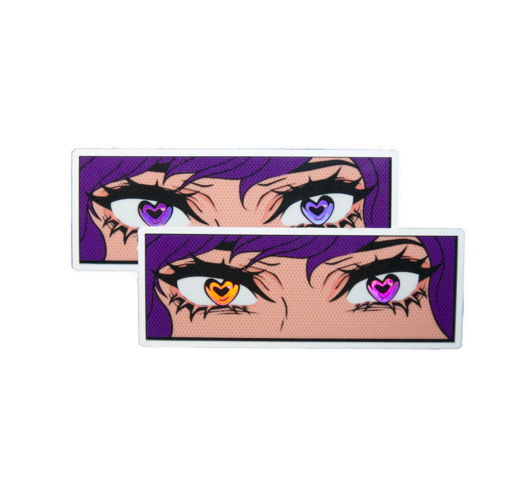 Loving Eyes (HOLO) 2 PACK CS2 Sticker holographic vinyl decal
