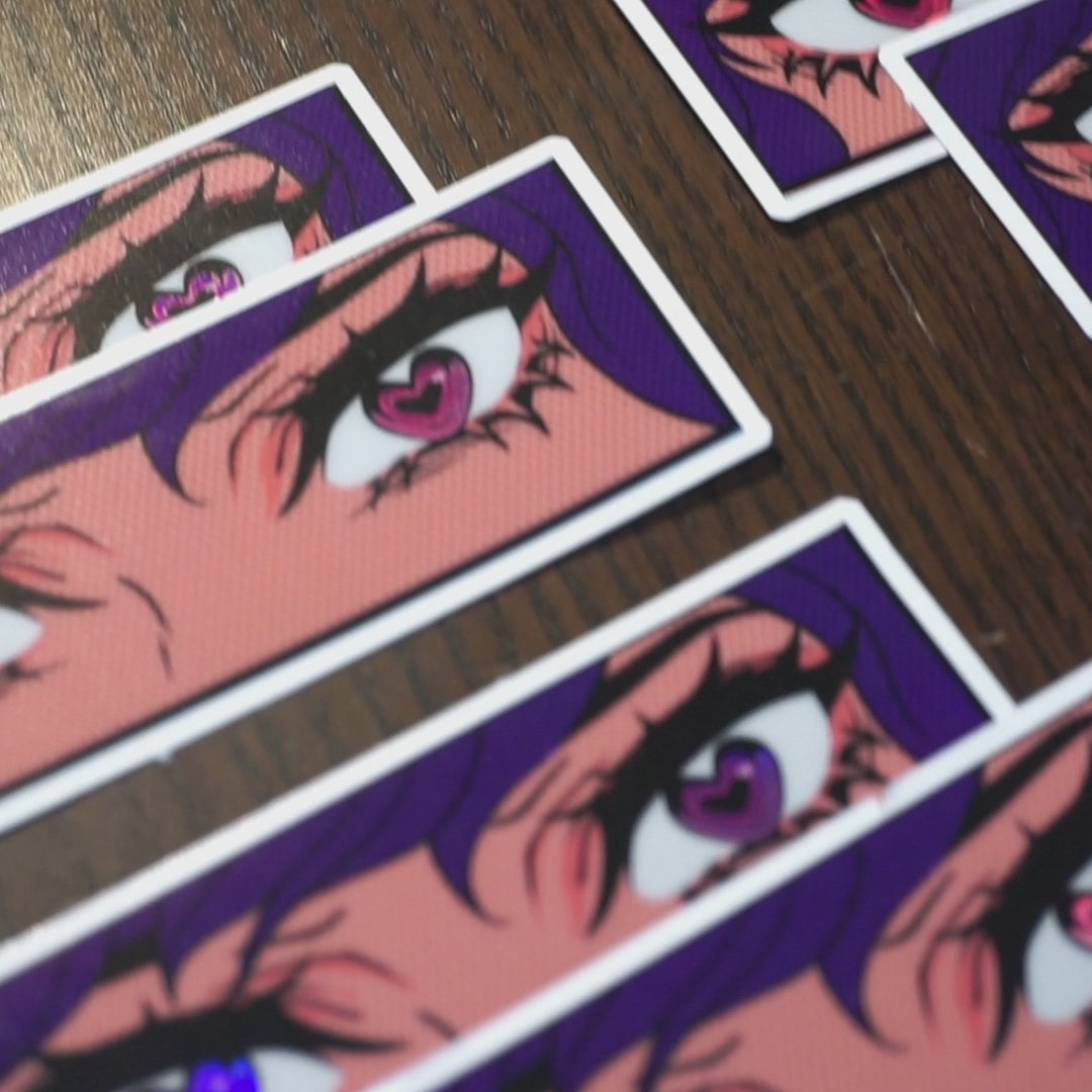 Loving Eyes (HOLO) 2 PACK CS2 Sticker holographic vinyl decal